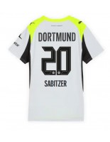 Borussia Dortmund Marcel Sabitzer #20 Venkovní Dres pro Dámské 2025-26 Krátký Rukáv